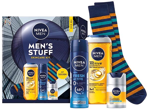 Nivea GP 'Men´s Stuff' Dusch 250ml+ Deo 150ml+