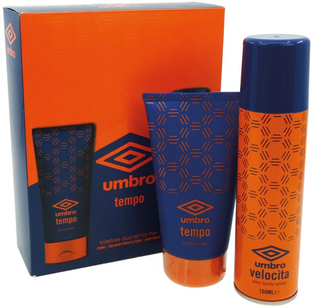 Umbro tempo GP Deo 150ml + Dusch 150ml for her