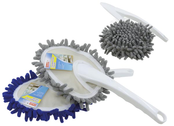 Staubwischer Chenille CLEAN 30x12cm 2 Farb. sort.