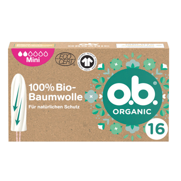 O.B. Tampons Organic Mini 16er