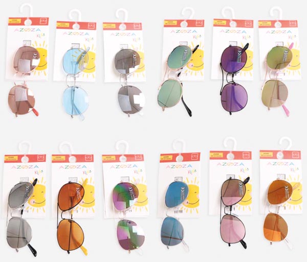 Sonnenbrille Kinder Lux 3 2/4 sortiert