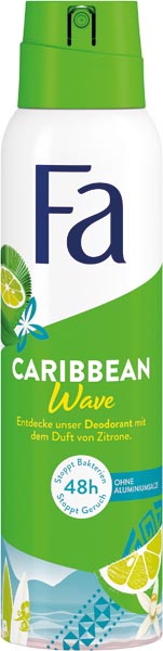 Fa Deospray 150ml Caribbean Wave Lemon