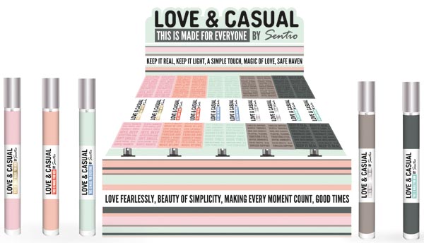 Parfüm Sentio 35ml Love&Casual 50+5 Tester women