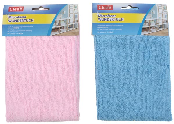 Microfaser Wundertuch 30x37cm 2Fb sort. 300gsm