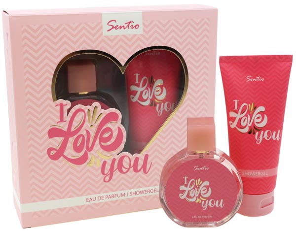 Sentio GP I Love You Dusch 100ml + EDP 50ml women