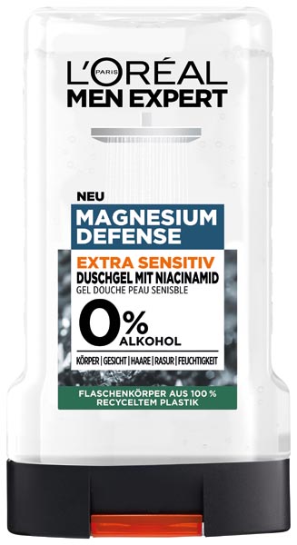 L'Oreal Men Expert Dusch 250ml Magnesium Defense