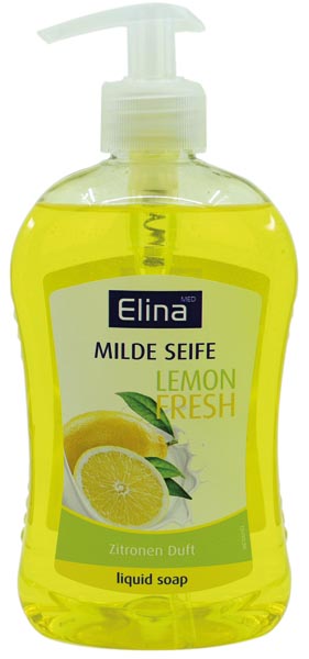 Seife flüssig Elina 500ml Lemon Fresh mit Spender