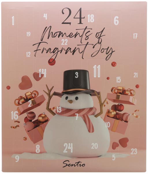 Sentio Adventkalender Snowman 4x15ml parfum,