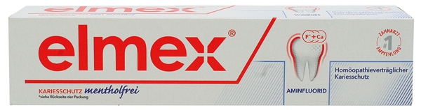 Elmex Zahncreme 75ml Mentholfrei