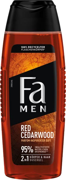 Fa Dusch 250ml Men Red Cedarwood