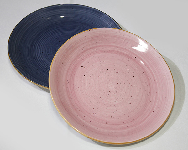 Teller 19x2,3cm, aus feinster Keramik