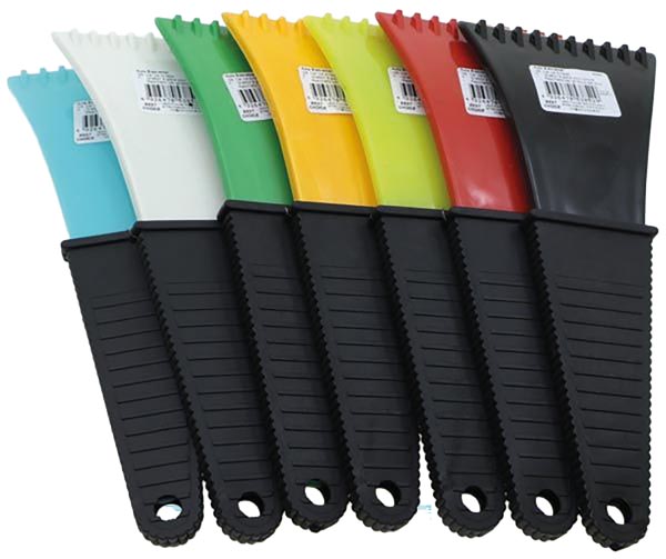 Auto Eiskratzer farbig sortiert 22,5 x 9 cm