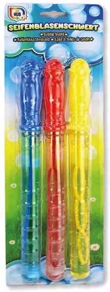 Seifenblasen Schwert 3er Set 3x60ml