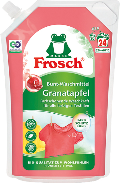 Frosch Flüssig-Waschmittel 25WL Granatapfel