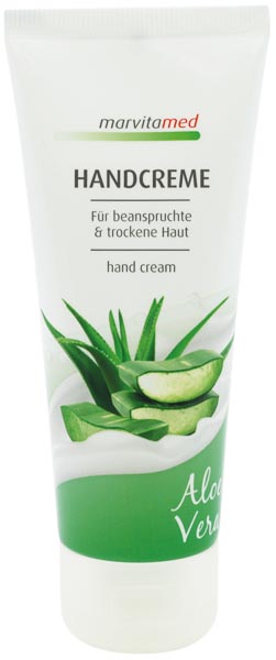 Marvita med Handcreme 75ml Tube Aloe Vera
