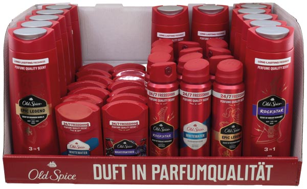 Old Spice 38er Mixdisplay 10fach sort.