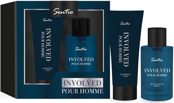 Sentio GP Involved EDT for men 2tlg Parfüm+Dusch