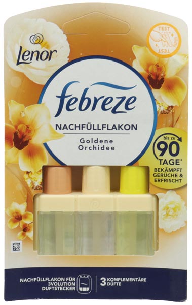 Febreze 3Vol Duftstecker NF 20ml Goldene Orchidee