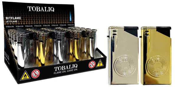 Feuerzeug elekt. Jet-Flamme in Bit-Metall Edition