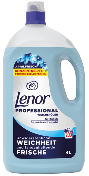 Lenor Prof. Weichspüler 4l Aprilfrisch 200WL