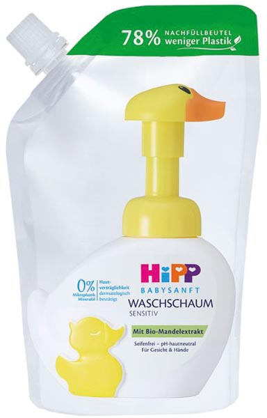 Hipp Babysanft Waschschaum 250ml Nachfüller
