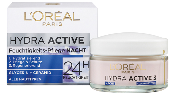 L'Oreal Hydra Active 3 Nachtcreme 50ml