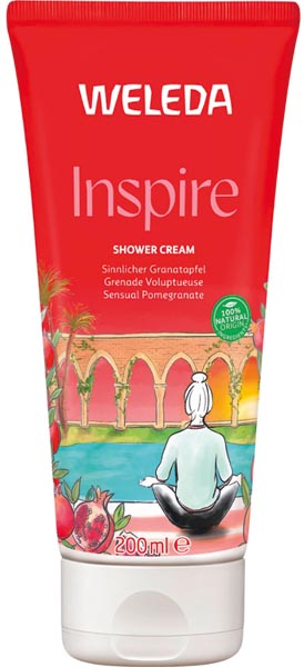 Weleda Cremedusche 200ml Granatapfel
