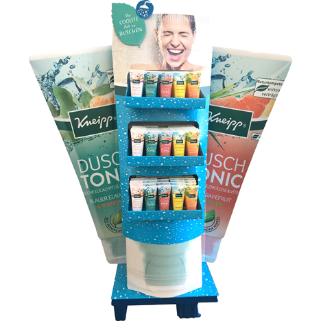 Kneipp Dusch 400ml 42er Display 4-fach sortiert
