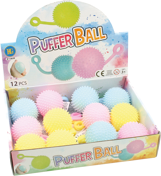 Antistressball 5cm Farben sort. im 12er Display