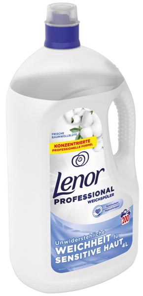 Lenor Prof. Weichspüler 4l Frische Baumwollblüte
