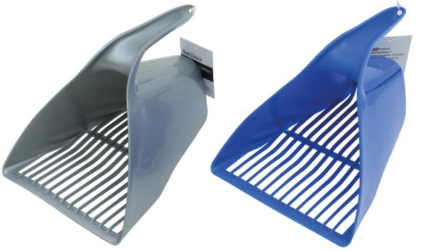 Katzentoiletten Schaufel 18x13,5x11cm 2farbig