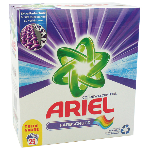 Ariel Waschpulver 1,5kg Color 25 WL