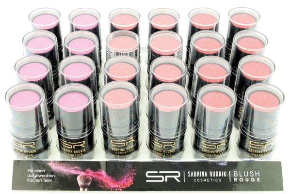 Kosm. Blusher Stift 24er Display 3 Fb. sortiert