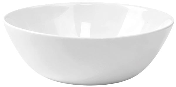 Opal Schüssel klein 15cm weiß Reis-Schüssel