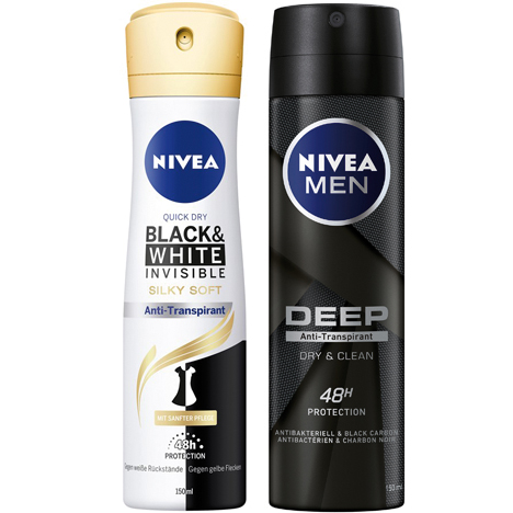 Nivea Deospray for Men 150ml 15er Mixkarton