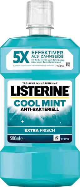 Listerine Mundspülung 500ml Cool Mint