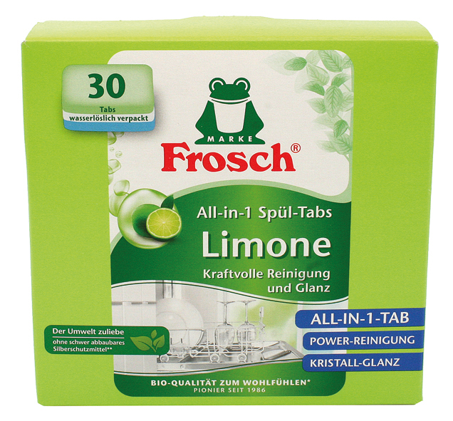 Frosch Spülmaschinentabs 30er Limone