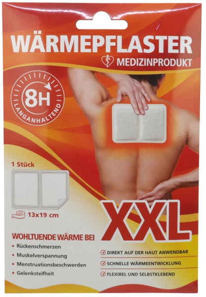 Wundverb. Wärme Pflaster 8h 13x9,5cm