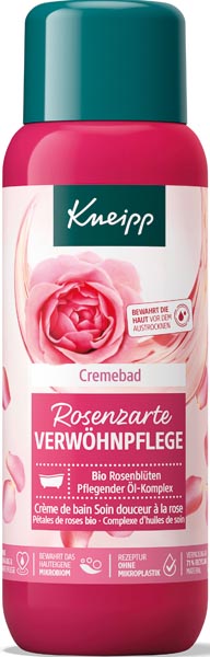Kneipp Cremebad 400ml Rosenzarte Verwöhnpflege