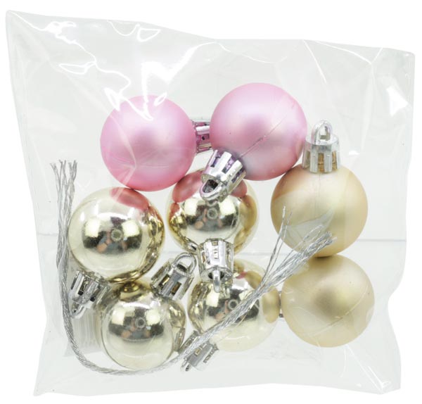 Chrisbaumkugeln 8er Set! In Trendfarben je 3cm