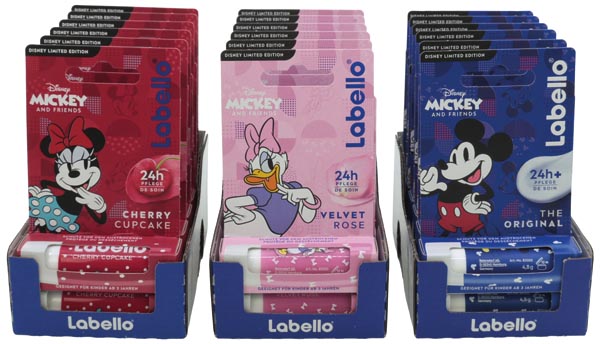 Labello Lippenpflege Disney 84er Promokarton