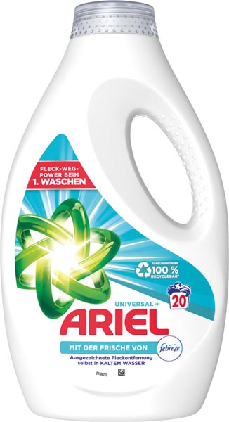 Ariel Flüssig Febreze 20 WL