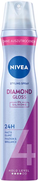 Nivea Haarspray 250ml Diamond Gloss