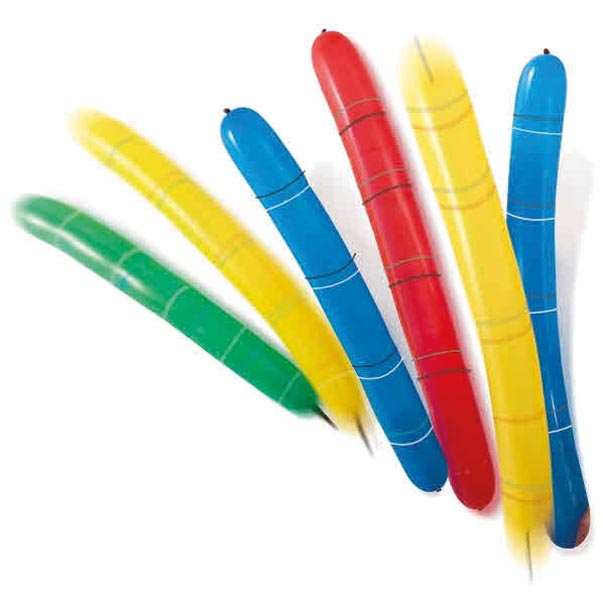 Luftballons Raketen 6er Riehtmüller, aus Latex