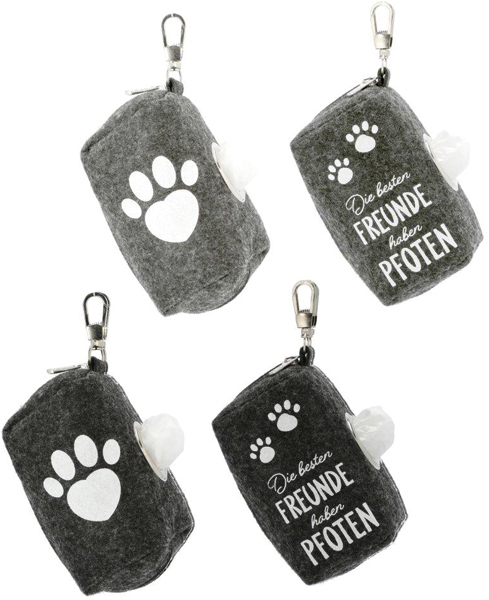 Hundekotbeutelspender Tasche Filz 4/s