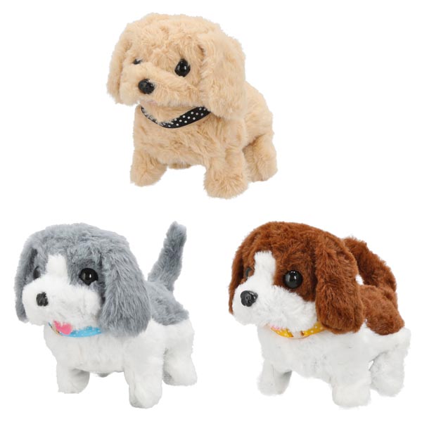 Laufender Hund, 17x15cm, 3/s, mit Sound und Bewegung,