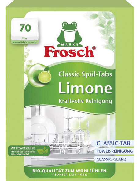 Frosch Spülmaschinentabs Classic Limone 70er