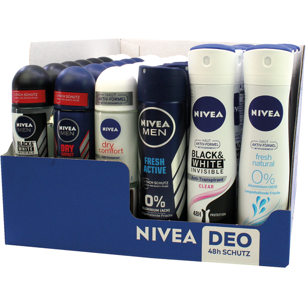 Nivea Deospray XXL 250ml 20er Mixkarton