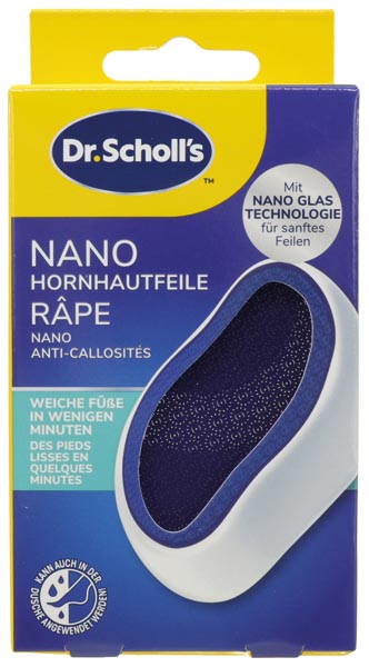 Scholl Hornhautentferner Feile Nano 1 St