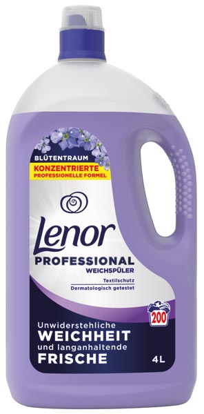 Lenor Prof. Weichspüler 4l Blütentraum 200WL